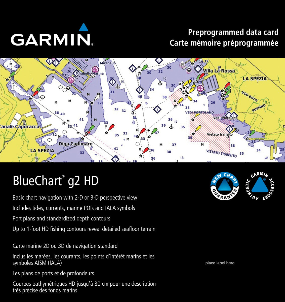 Garmin Africa BlueChart g3 map card microSD/SD HXAF002R (010-C0748-20)