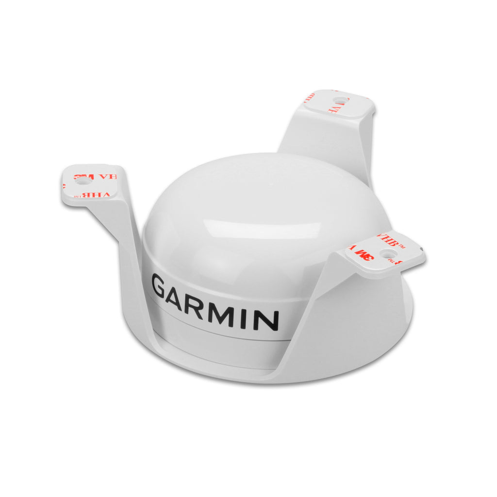 Garmin GPS 19x HVS GPS sensor dome, white plastic with Garmin branding