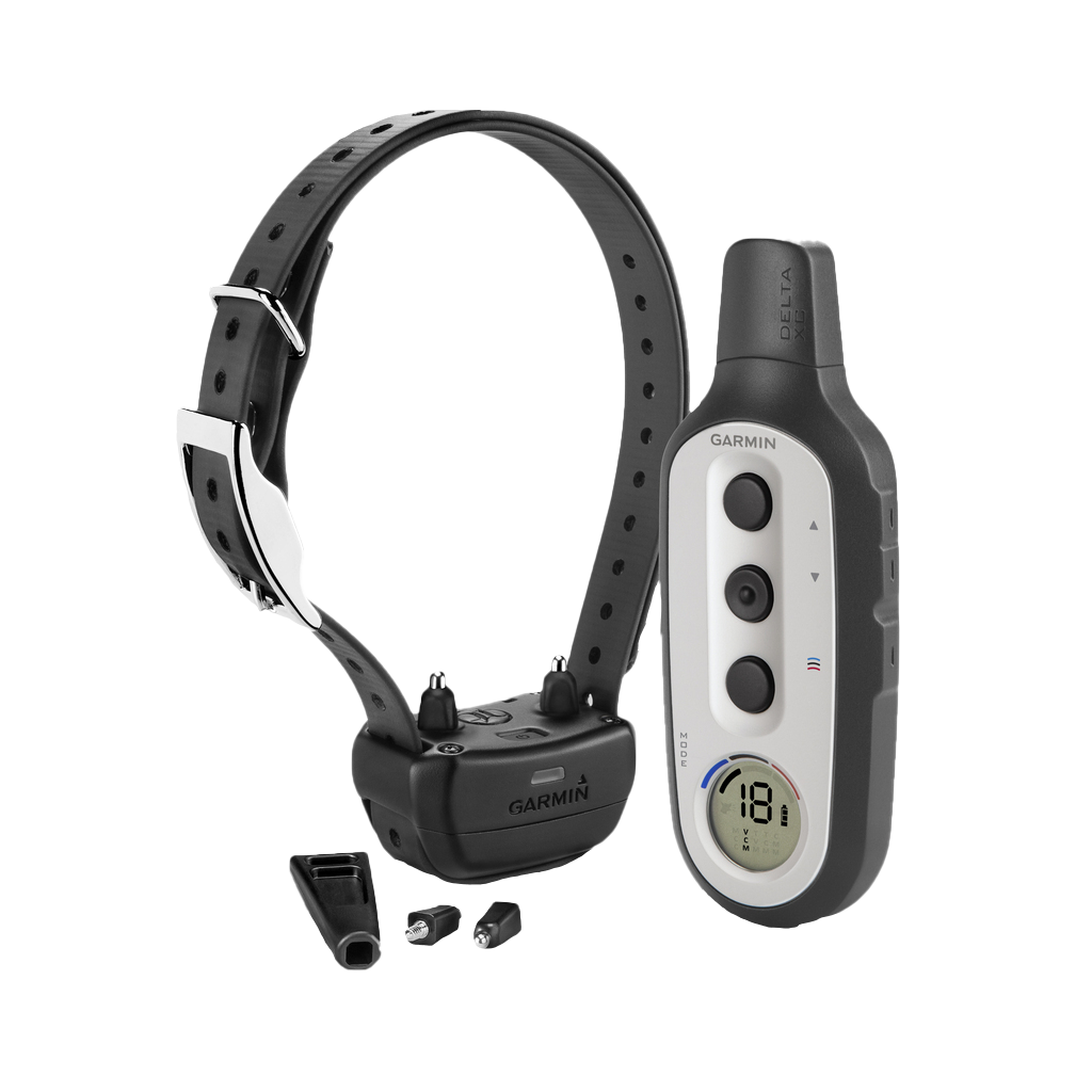 Garmin Delta XC Bundle handheld remote and adjustable dog training collar (Garmin Certified Refurbished)
