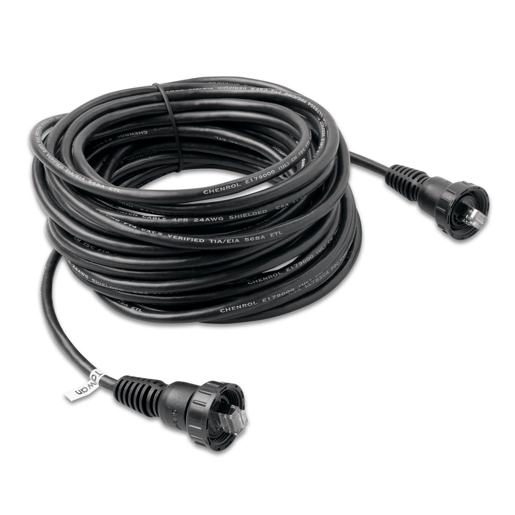 Garmin 40ft marine network cable with RJ45 connector, black