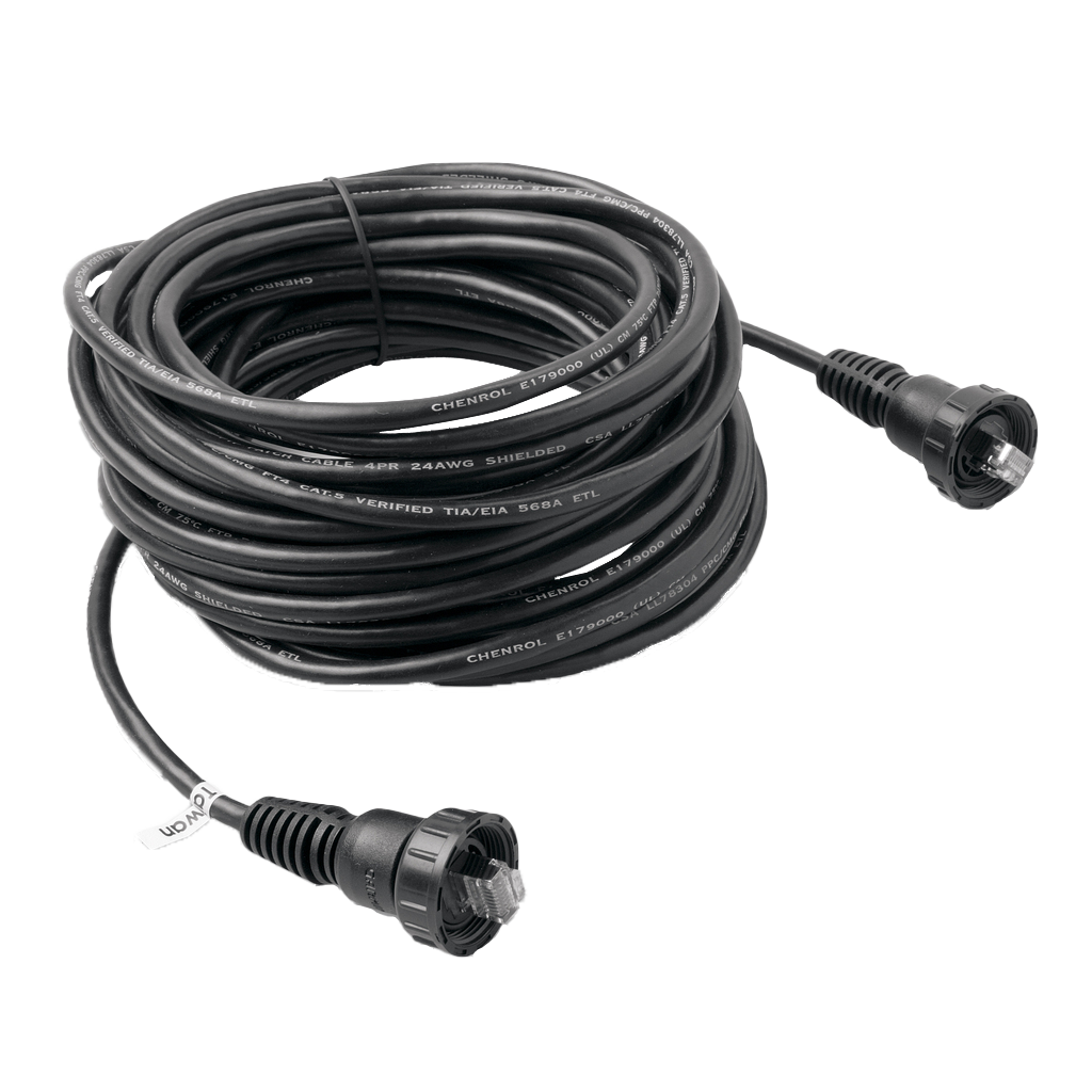 Garmin 20ft marine network cable RJ45 010-10551-00 black