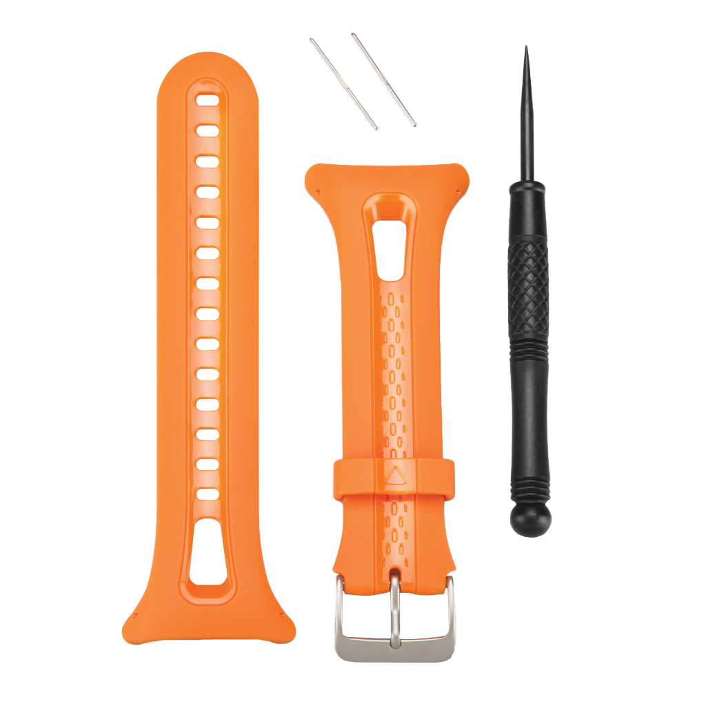 Garmin Watch Band - Large for Forerunner 10/15, Orange (010-11251-38) by Garmin