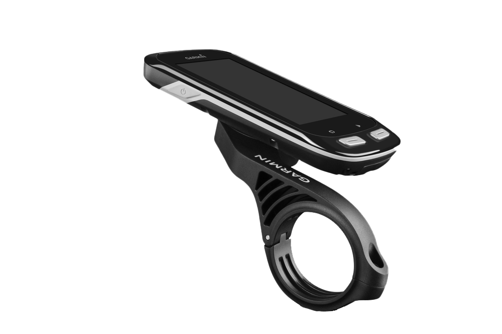 Garmin Extended Out-front Bike Mount, black Garmin GPS mount for cycling devices