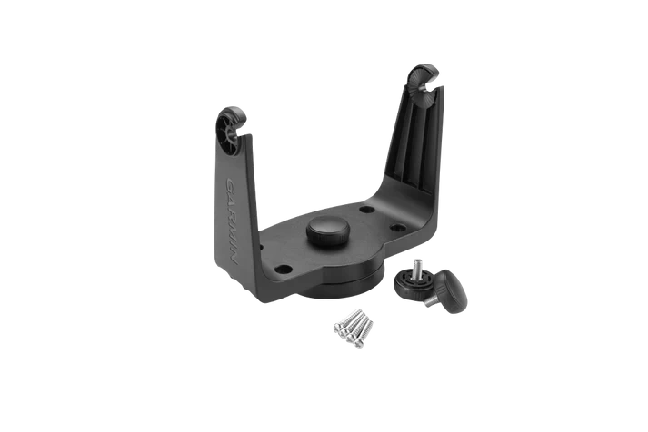 Garmin tilt/swivel mounting bracket for EchoMAP and GPSMAP, black marine electronics accessory with hardware