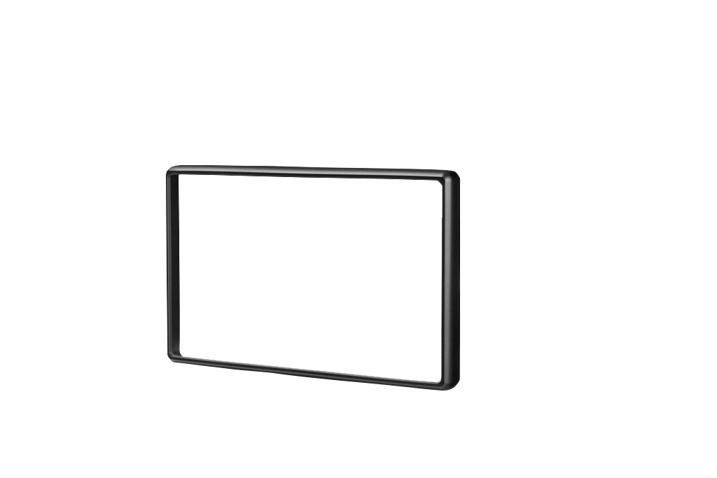 Garmin Trim Snap Piece Cover GNX 120, black frame for marine electronics