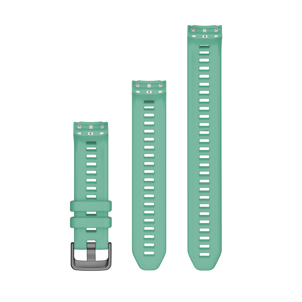 Garmin 20mm Neo Tropic watch bands mint green; set of 3 pieces