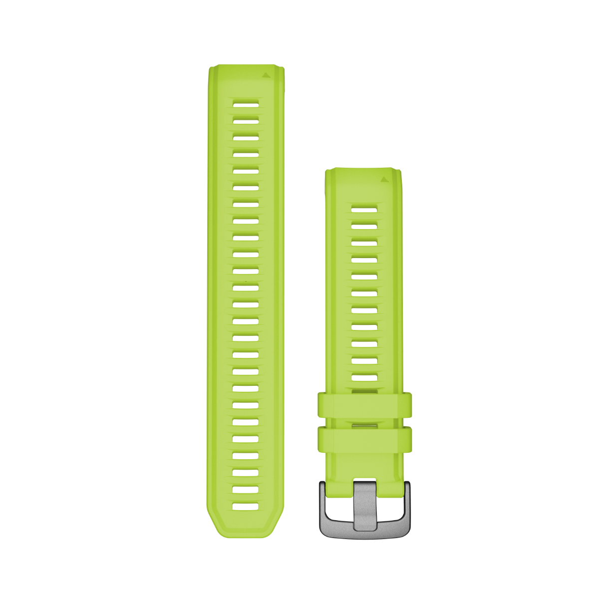Garmin 22mm watch bands electric lime, two-piece set with buckle