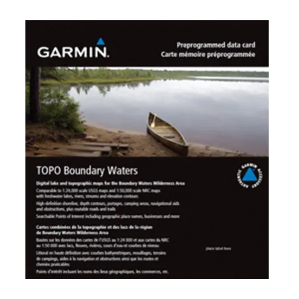 Garmin Boundary Waters microSD/SD card (010-C1060-00) by Garmin