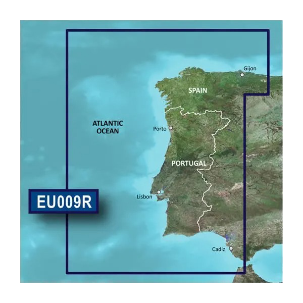 Garmin Portugal and Northwest Spain BlueChart g3 map card for microSD/SD EU009R