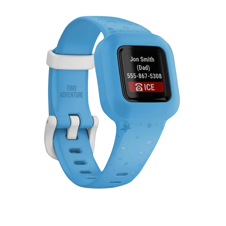 Garmin vivofit jr 3, Blue Star (Garmin Certified Refurbished) by Garmin
