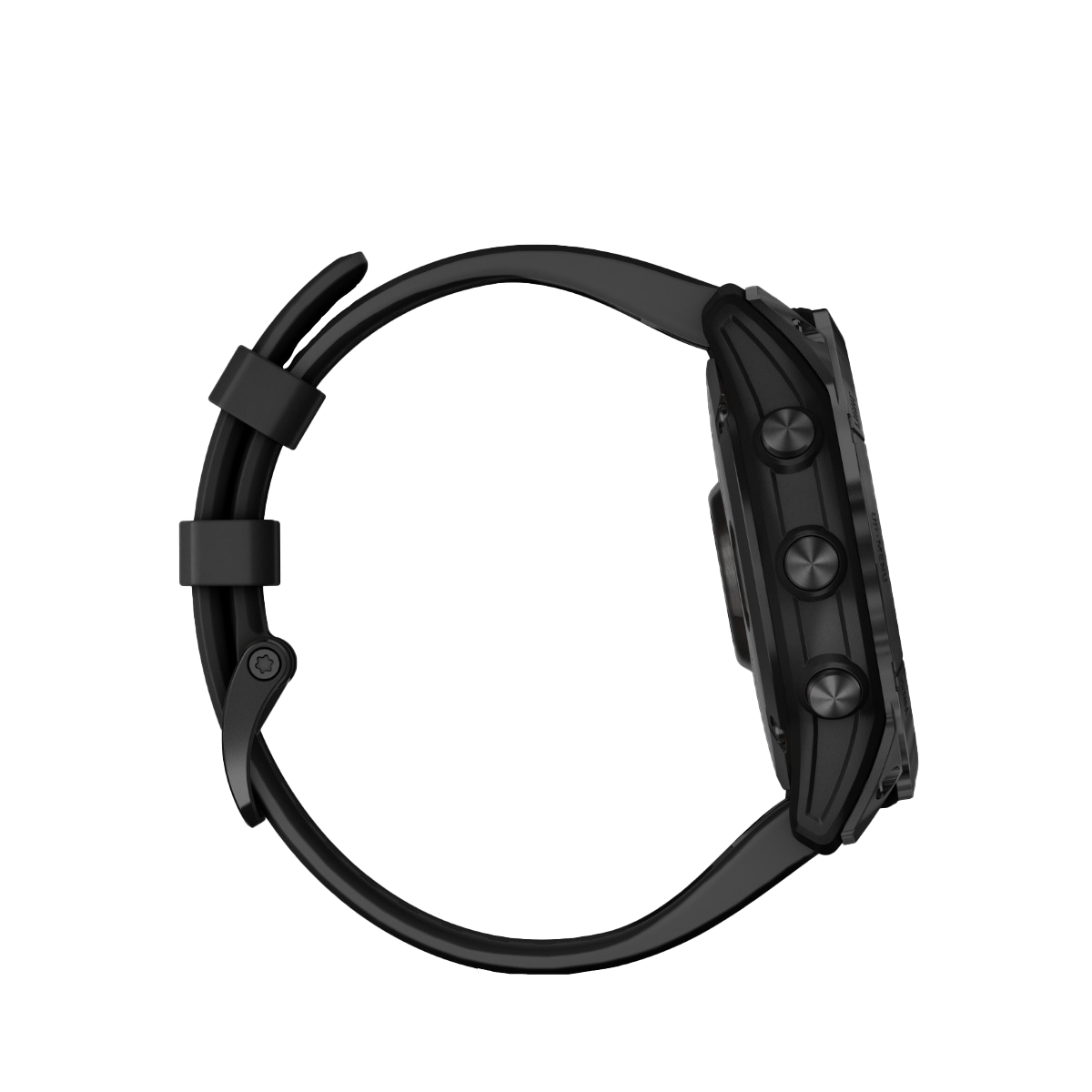 Garmin Fenix 7x Sapphire Solar - Black DLC Titanium with Black Band (010-02541-22) by Garmin