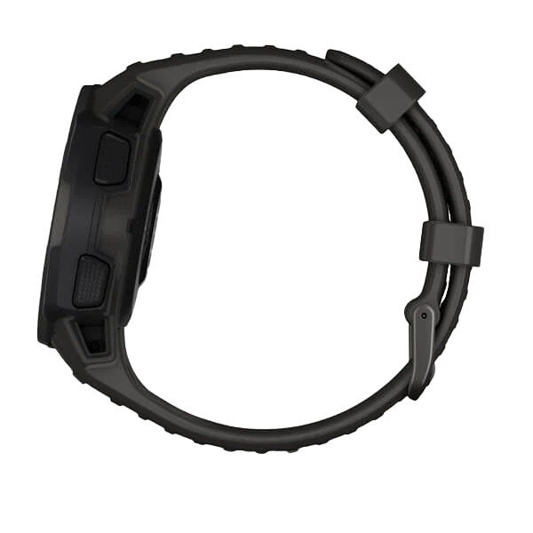 Garmin Instinct Solar Graphite smartwatch, rugged outdoor wearable
