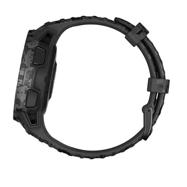 Garmin Instinct Solar - Camo Edition, Graphite Camo (010-02293-15) by Garmin