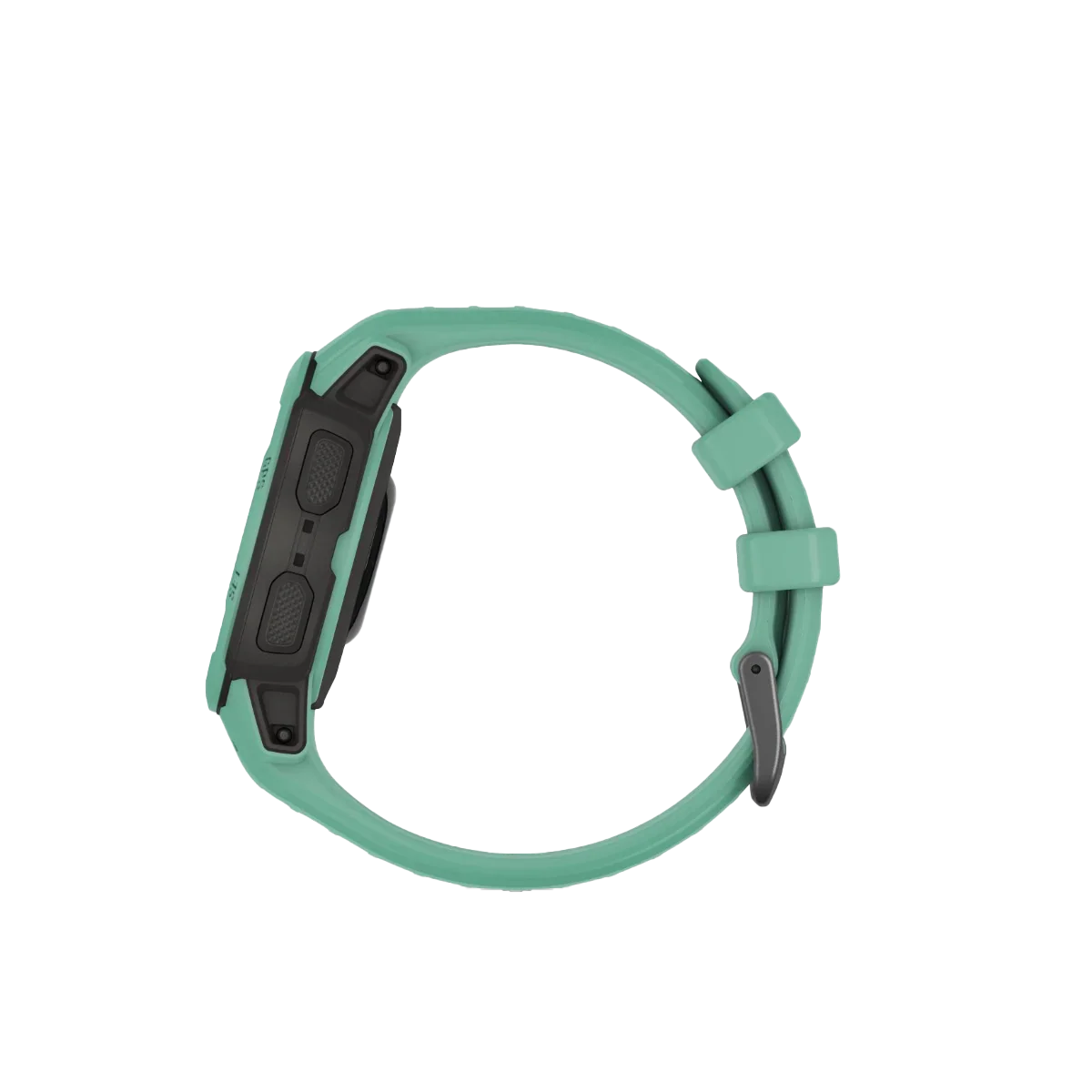 Garmin Instinct 2S Solar smartwatch with Neo Tropic green band