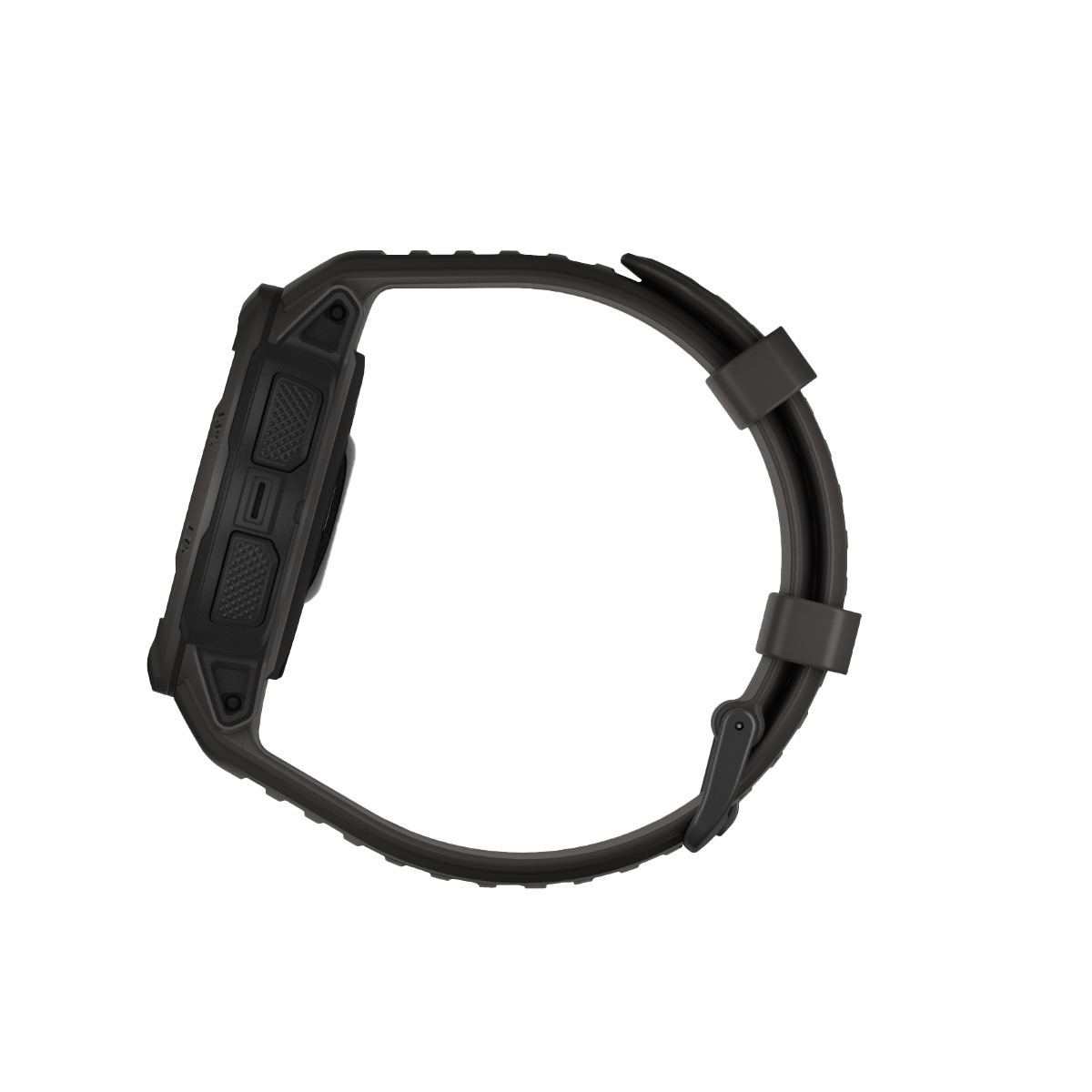 Garmin Instinct 2 Solar smartwatch, graphite with rugged black strap