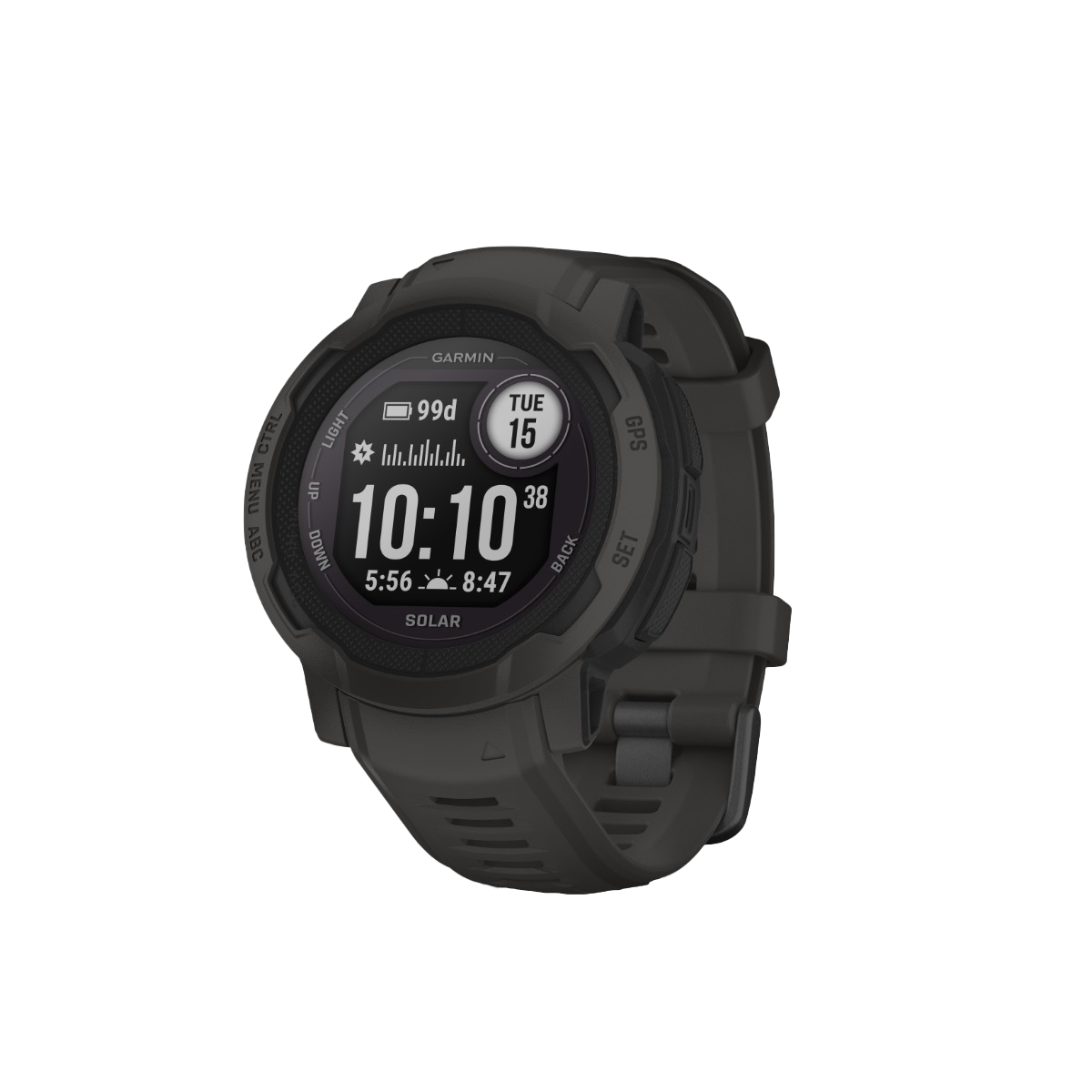 Garmin Instinct 2 Solar, Graphite (010-02627-10) by Garmin
