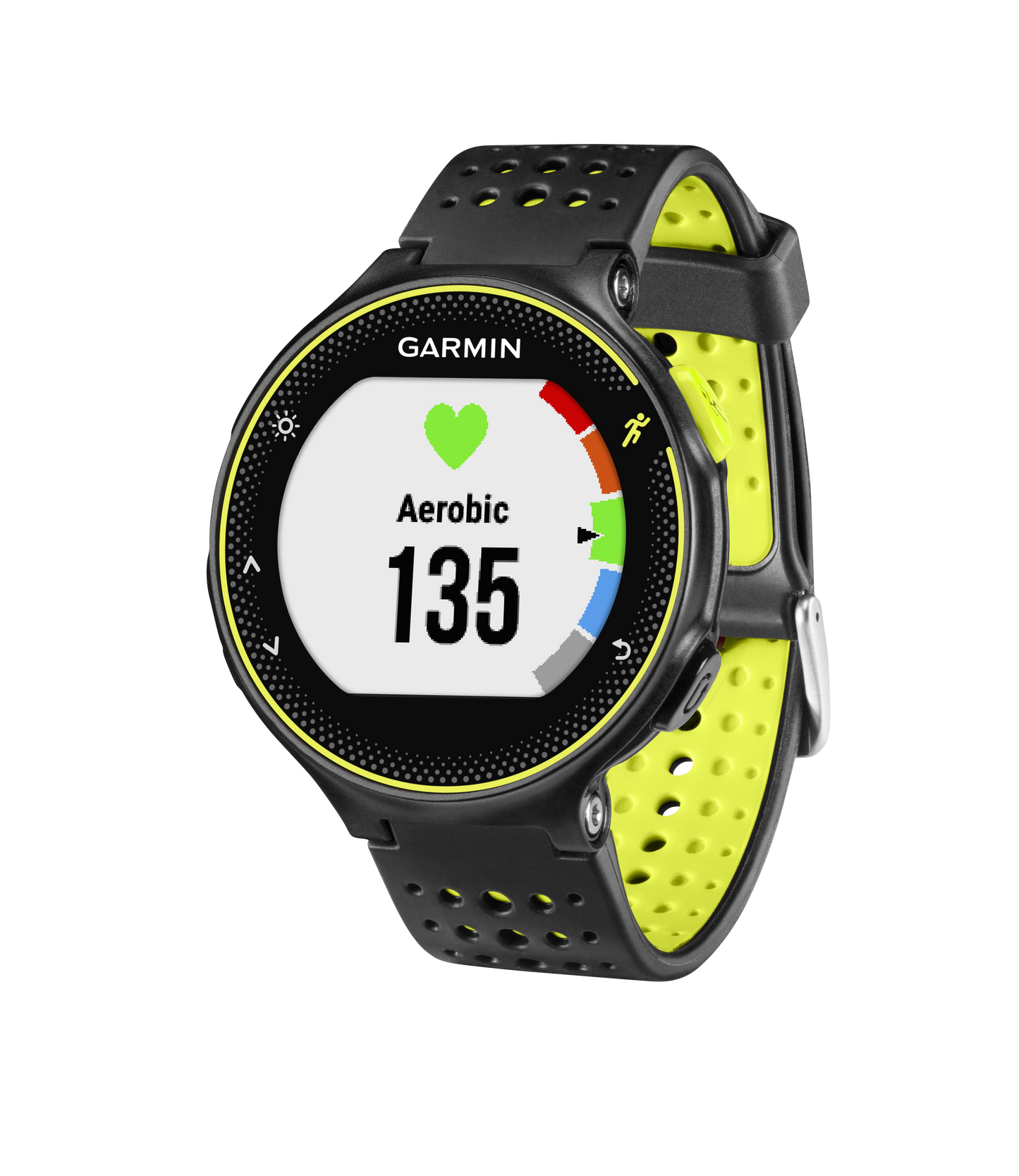 Garmin Forerunner 230 smartwatch, Force Yellow strap, refurbished