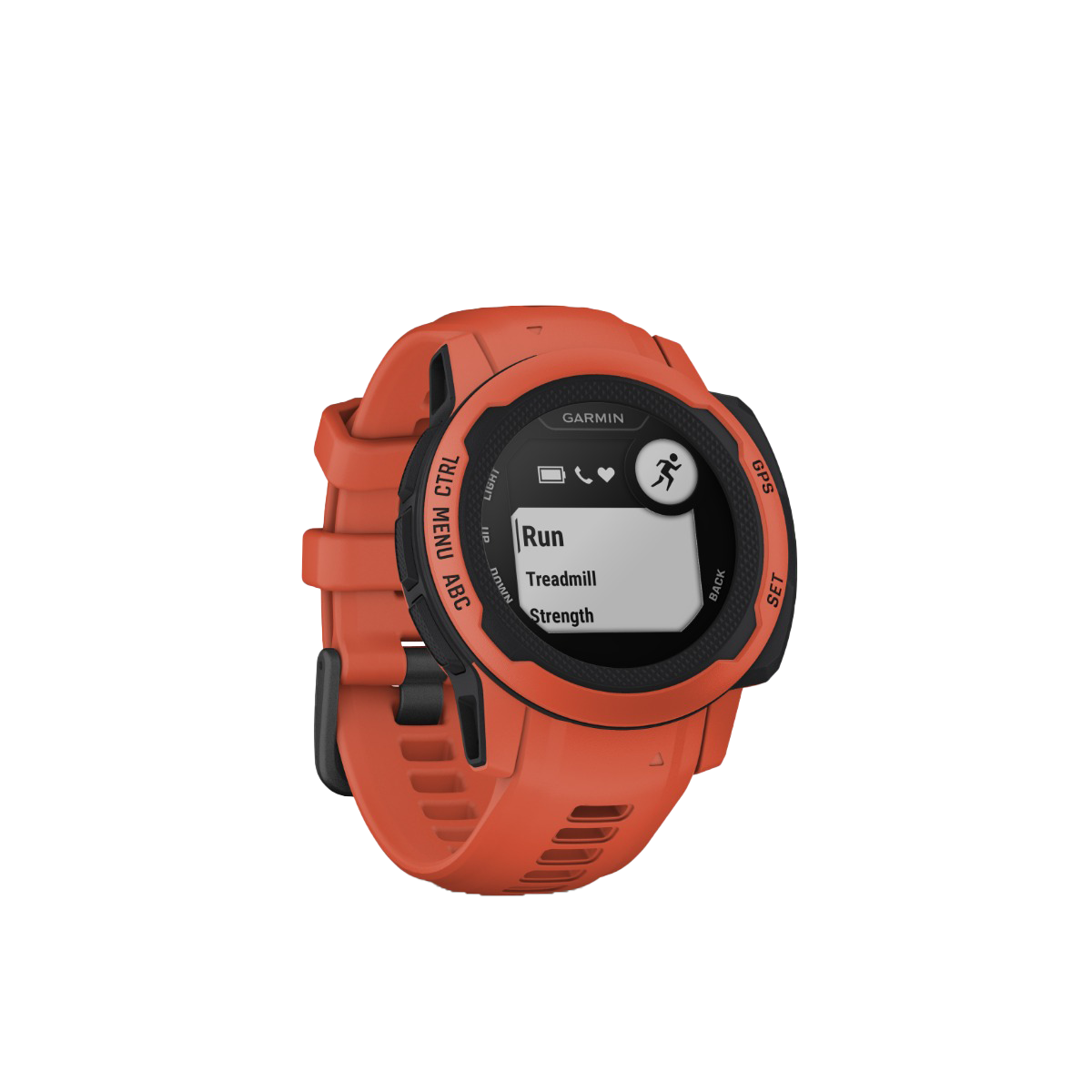 Garmin Instinct 2S smartwatch, Poppy orange, certified refurbished