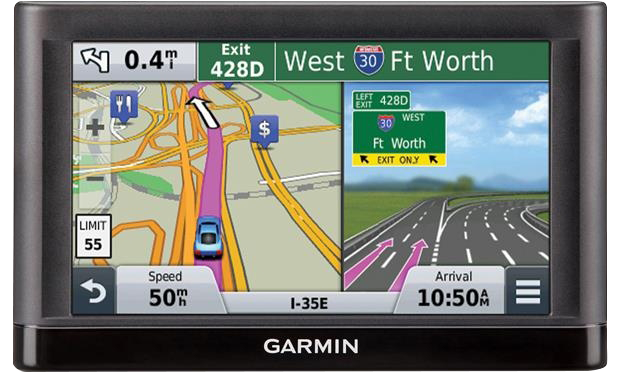 Garmin Nuvi 56LMT automotive GPS navigator, black, certified refurbished
