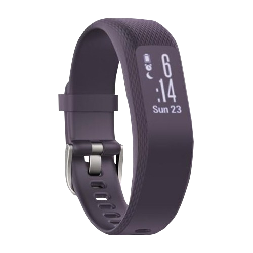 Garmin Vivosmart 3 Purple S/M Band, GPS Smartwatch (Garmin Certified Refurbished) by Garmin