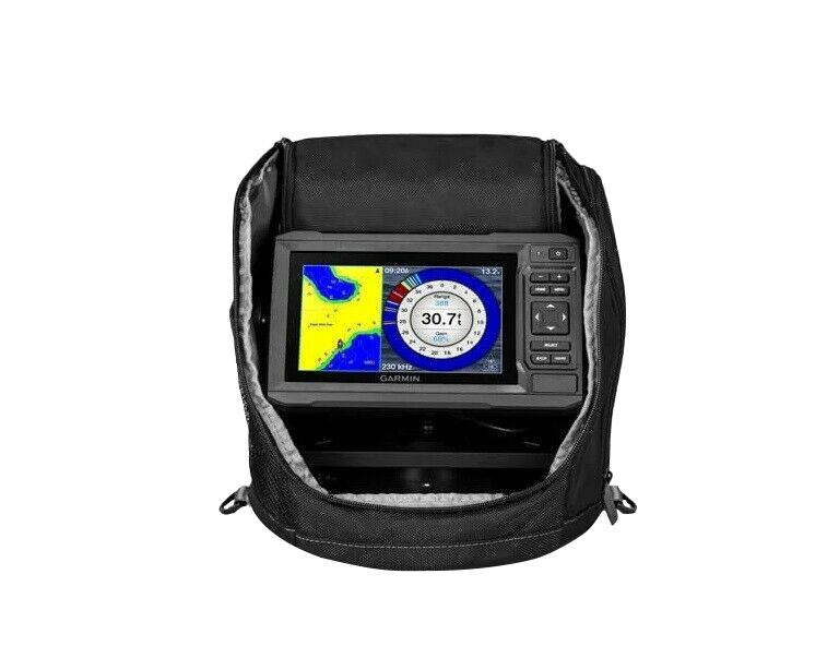 Garmin ECHOMAP UHD 63cv Ice Fishing Bundle With GT8HW-IF Transducer (010-02330-15) by Garmin