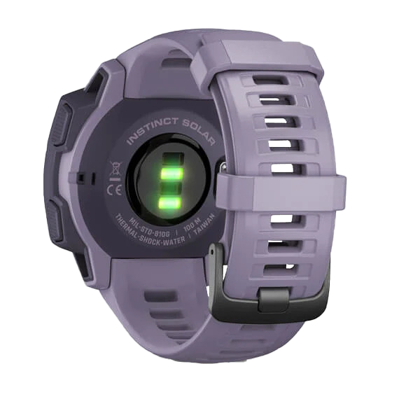 Garmin Instinct Solar, Orchid, Rugged GPS Smartwatch (Garmin Certified Refurbished) by Garmin