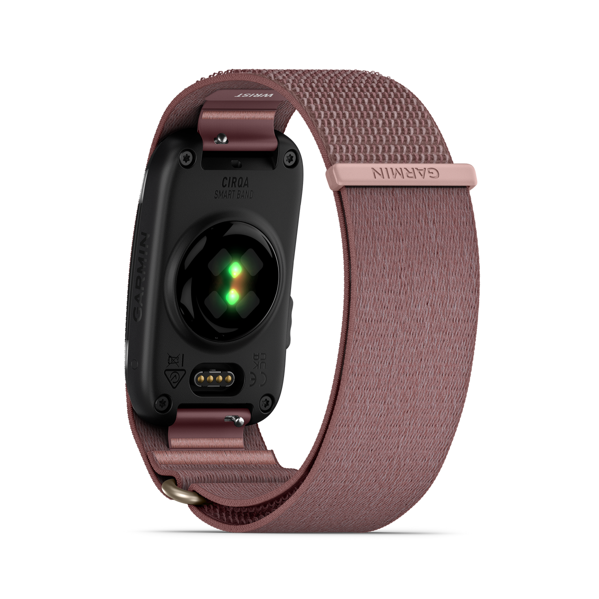 Garmin CIRQA Smart Band mauve S-M with woven strap