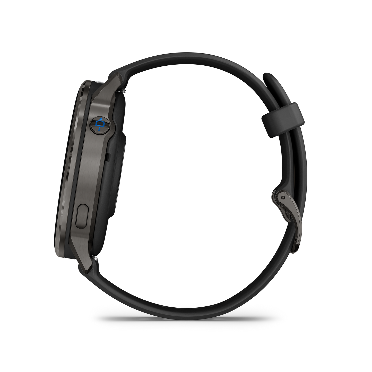 Garmin D2 Air X15 aviation smartwatch with slate case and black silicone band