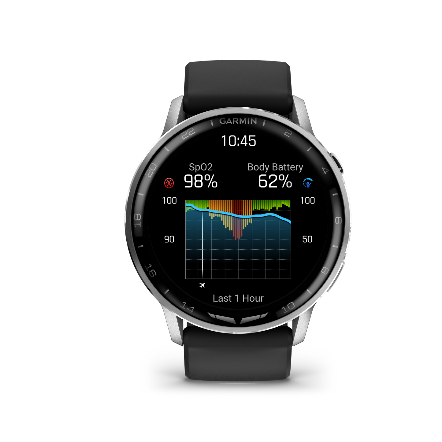 Garmin D2 Air X10, montre connectée pour aviateur (010-02496-09)