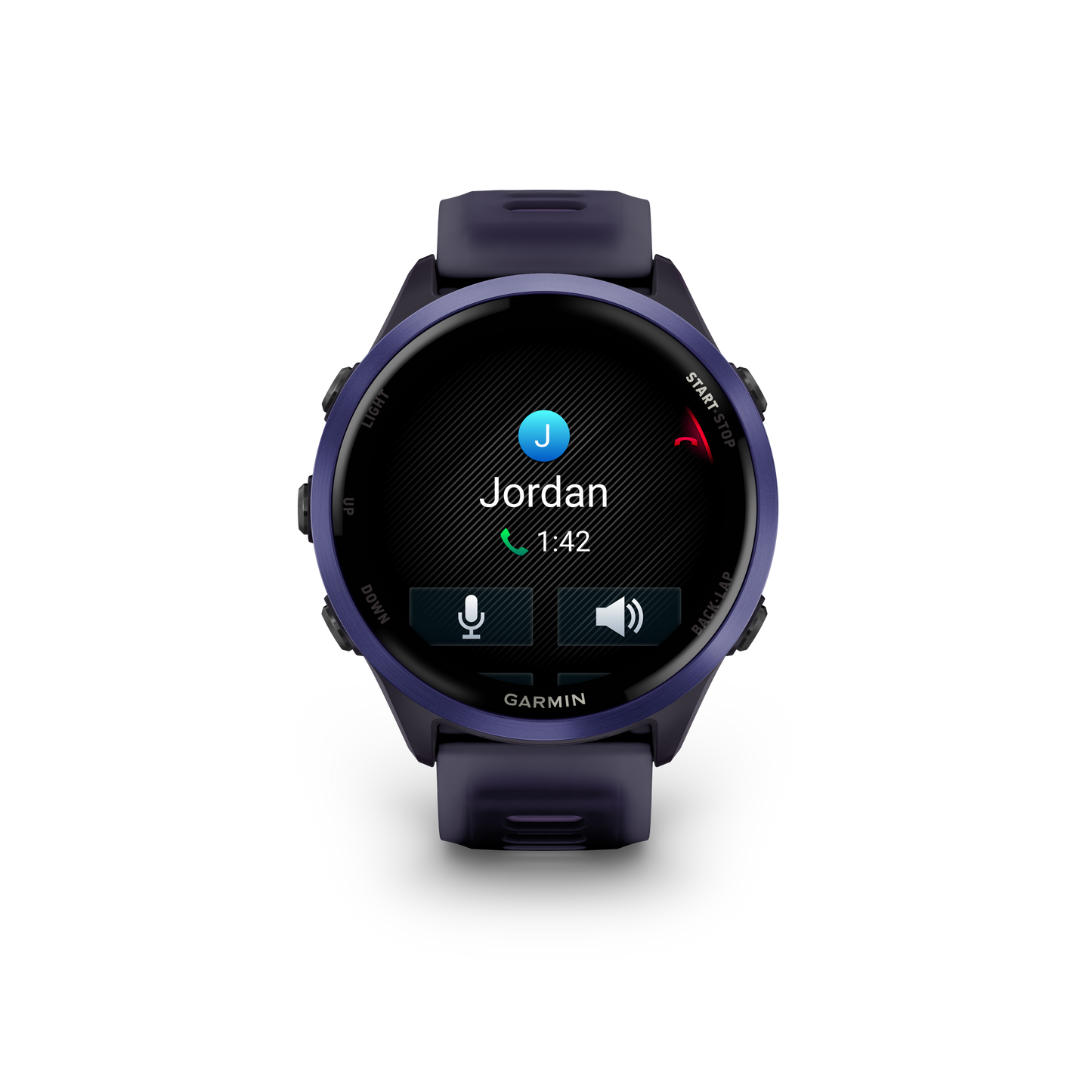 Garmin Forerunner 570 smartwatch, 47mm Indigo bezel with purple/indigo band