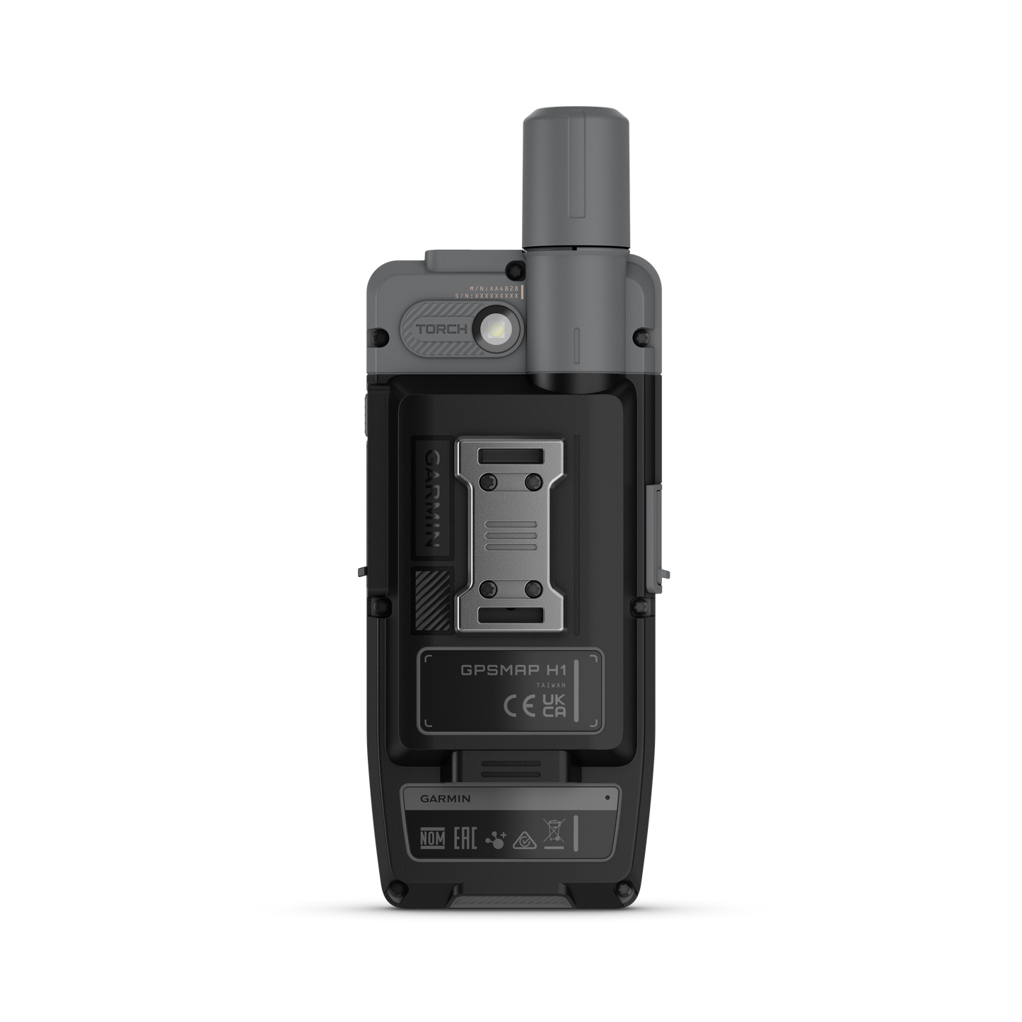 Garmin GPSMAP H1 premium GPS handheld device with rugged gray housing