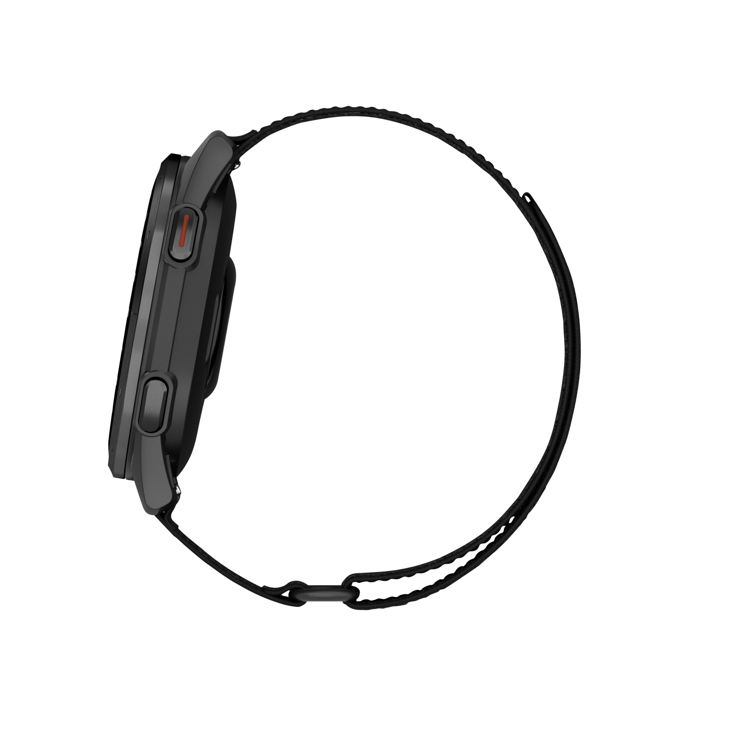 Garmin Approach S50 golf GPS smartwatch with slate bezel and ComfortFit nylon band
