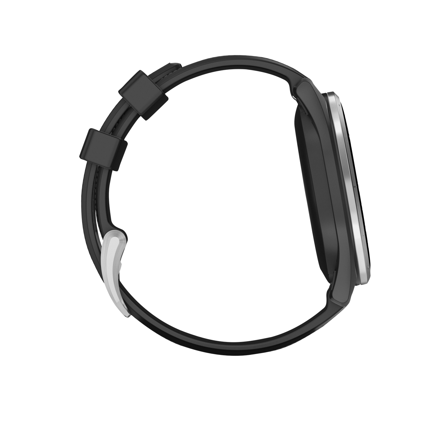 Garmin Approach S44, Silver Bezel/Black Band, Golf GPS Smartwatch & Rangefinder (010-03009-00) by Garmin