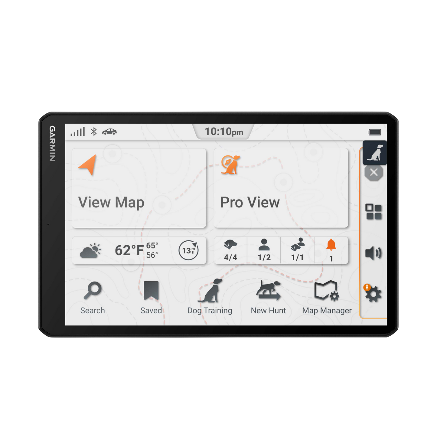 Garmin Alpha XL, 10-inch Rugged Dog Tracking GPS Navigator (010-03394-00) by Garmin