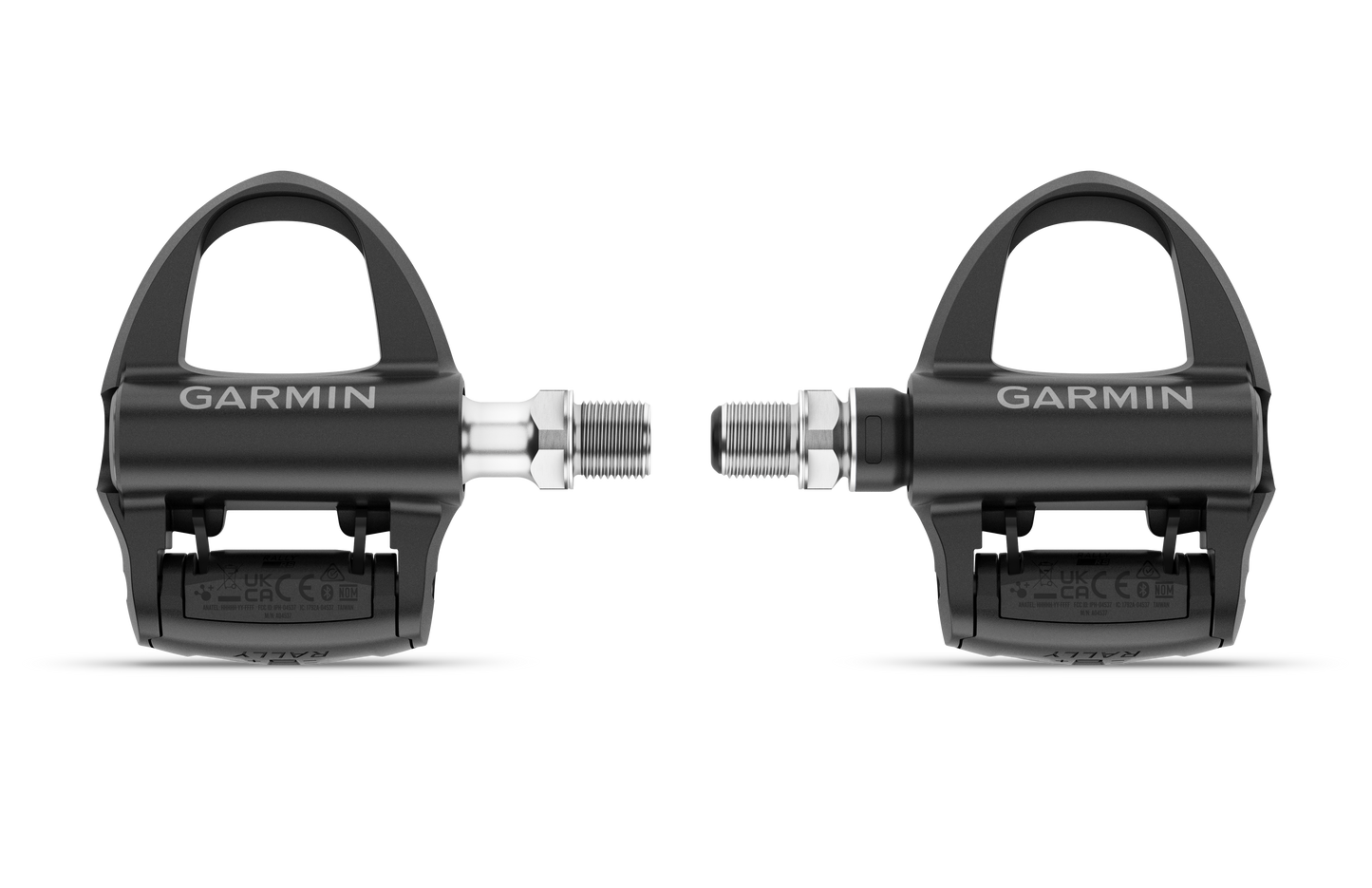 Garmin Rally RS110 single-sensing power meter pedals pair in black