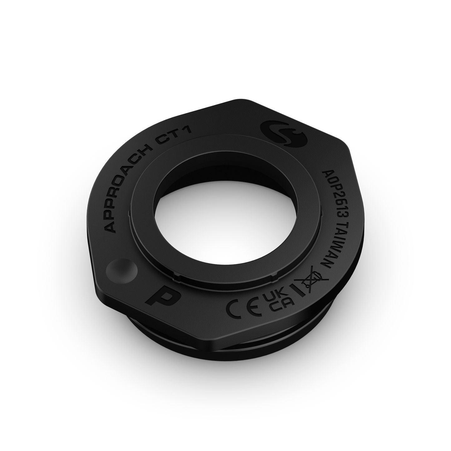 Garmin Approach CT1 Putter Tracking Tag, SuperStroke Edition, black ring with Garmin branding