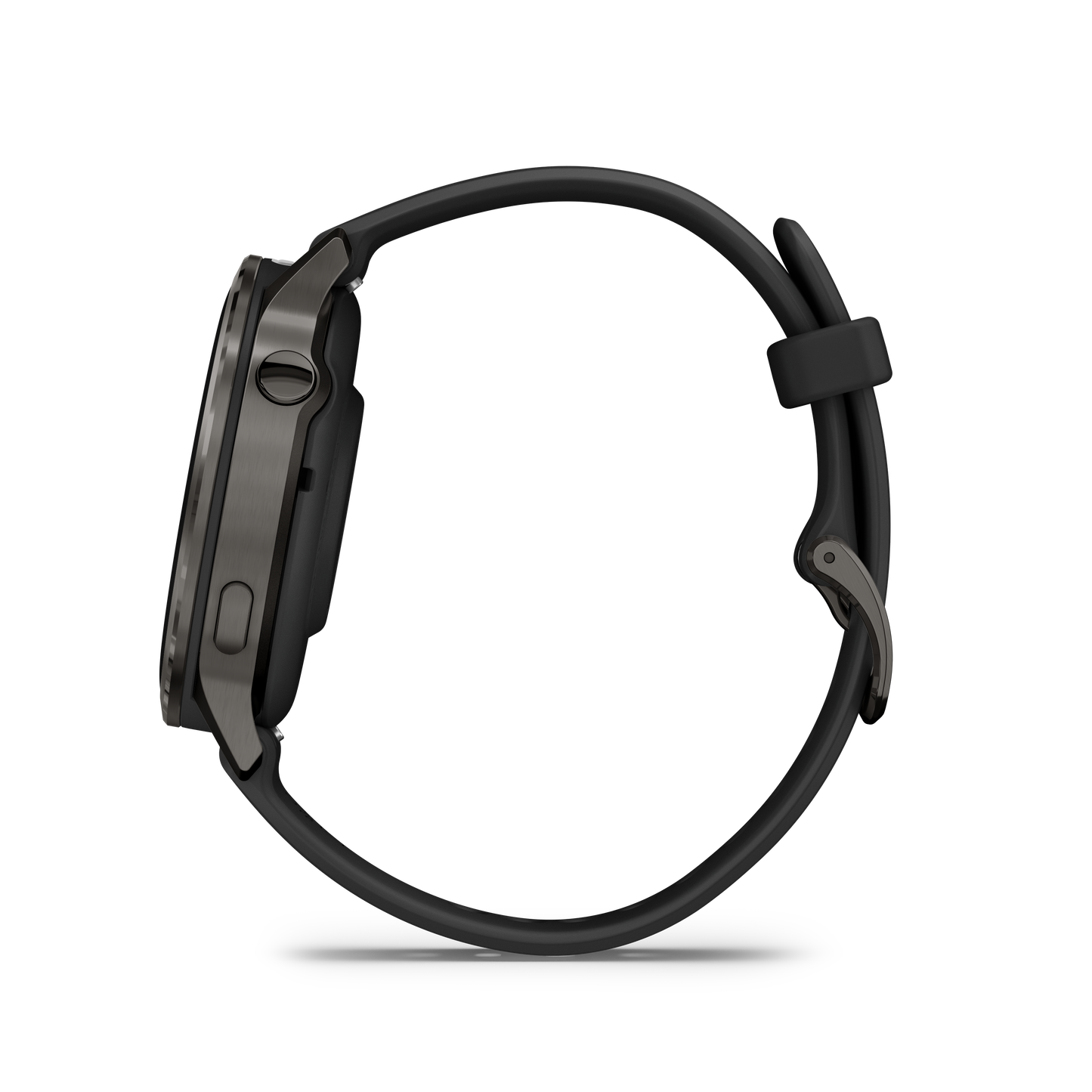 Garmin Venu 4 smartwatch, 45mm, slate with black silicone band