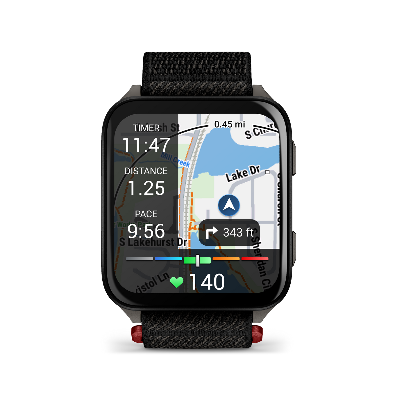Garmin Venu X1, Black w/ Slate Titanium Case and Black ComfortFit Band (010-02980-00) by Garmin