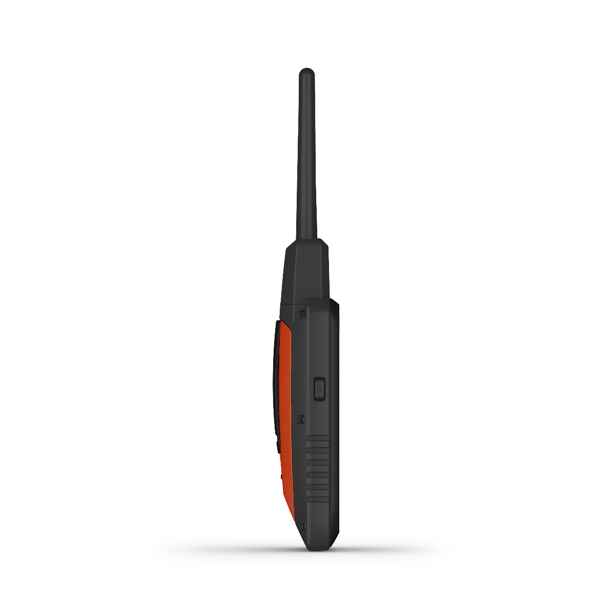 Garmin Alpha 200i handheld unit with orange grip and black housing