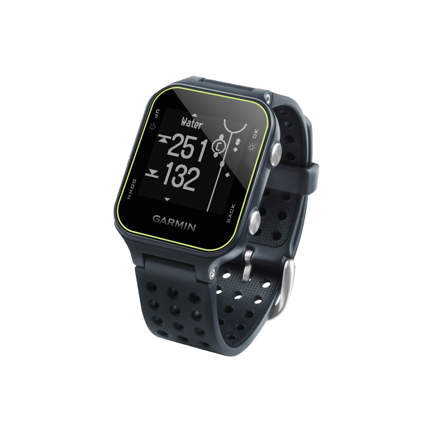 Garmin Approach S20, Slate, Golf GPS Smartwatch & Rangefinder (Garmin Certified Refurbished) by Garmin