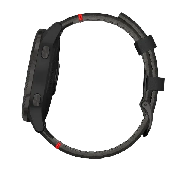 Garmin Legacy Saga Darth Vader GPS smartwatch, certified refurbished, black case with gray strap