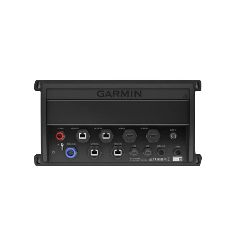Garmin GPSMAP 8700 Black Box marine chartplotter, black enclosure with network ports visible