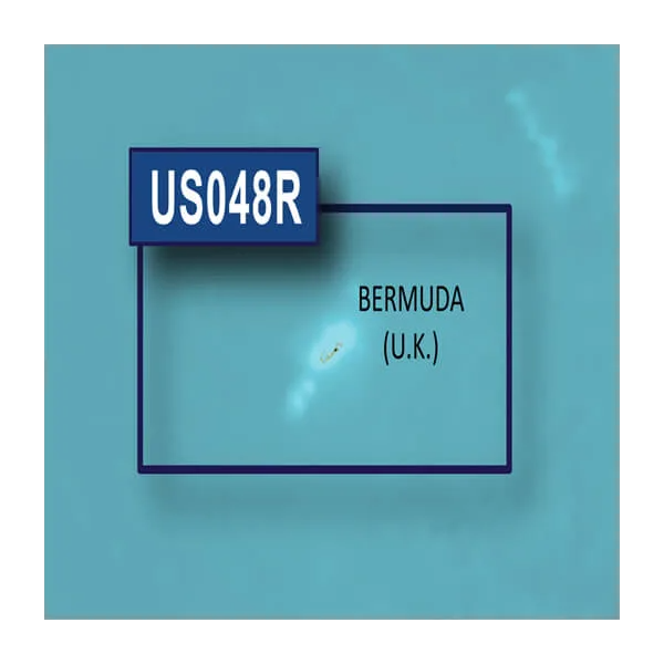 Garmin Bermuda Coastal Charts BlueChart g3 Vision US048R blue map card for microSD/SD