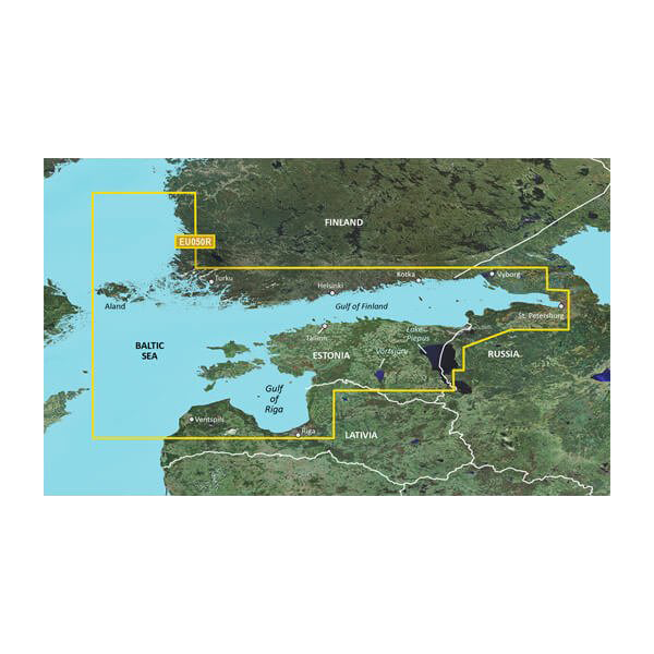 Garmin Gulfs of Finland and Riga Charts HXEU050R - microSD/SD card by Garmin