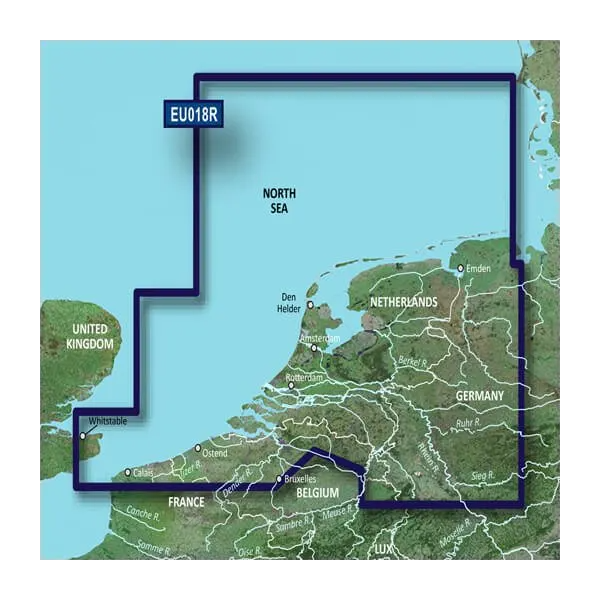 Garmin Benelux BlueChart g3 Vision map card EU018R microSD/SD