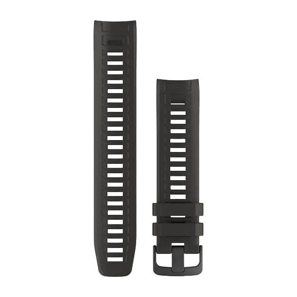 Garmin Watch Bands, Graphite; 2-pack replacement straps.