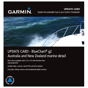 Garmin AUS/NZ Marine Detail Update Card g2 for BlueChart, Australia and New Zealand marine data (010-10800-71)