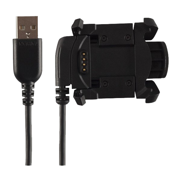 Garmin Charging Clip USB charger accessory with USB-A cable (010-12168-28)