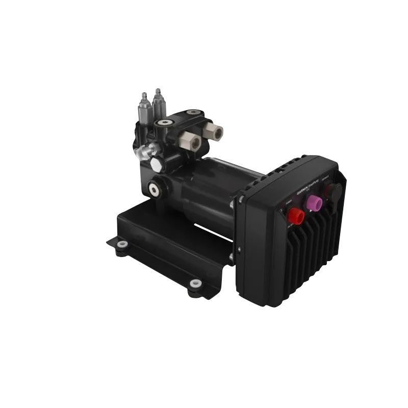 Garmin SmartPump v2 pump unit with black housing, mounting base and valve fittings