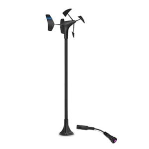 Garmin gWind Race/nWind Connector Adapter Cable Bundle marine wind sensor on a mast with connector cable